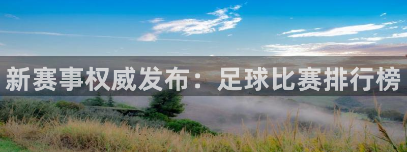 新赛事权威发布：足球比赛排行榜